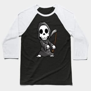 Flossing Jack-the-Ripper Funny Halloween Costume Baseball T-Shirt